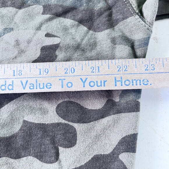 Camouflage Hoodie With "Jesus" Print Full Zip Large Independent Trading Company - Picture 10 of 10